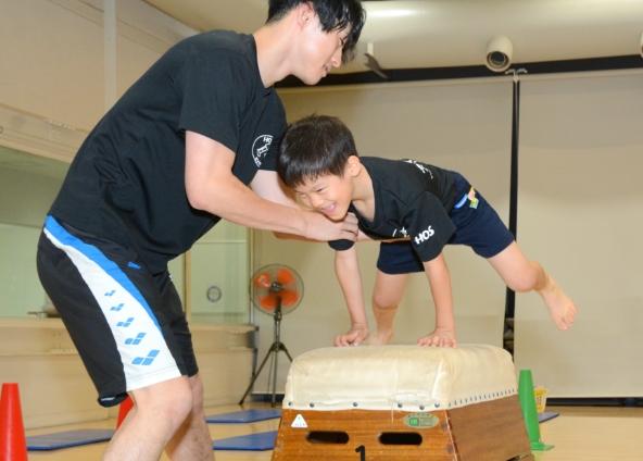 施設写真 跳び箱の練習に Trampon 海老名店 とらんぽん